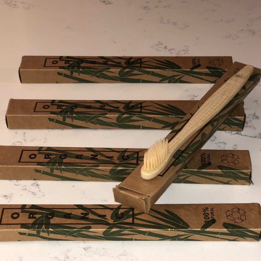 NEW in box Bamboo Toothbrush Organic Compostable